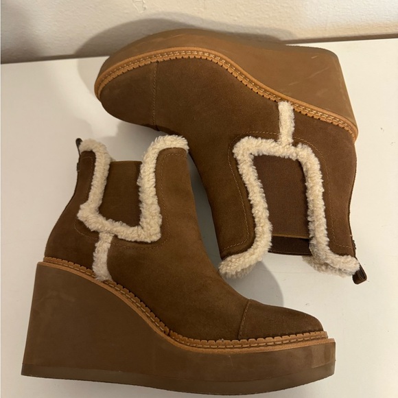 Sam Edelman Women's Reagan Wedge Booties - Picture 8 of 8